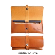 PloomTECHイタリアンレザーボタンタイプケース ブラウン plb7024 brown