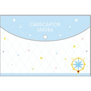 カードキャプターさくら クリアカード編 フラットポーチ A柄 [キャラクターグッズ]