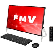 デスクトップパソコン ESPRIMO FHシリーズ/23.8型ワイド/Corei7-7700HQ/メモリ 8GB/HDD 1TB/Blu-rayドライブ/Windows 10 Home 64ビット/Office Home and Business 2016/ブラック FMVF77C2B