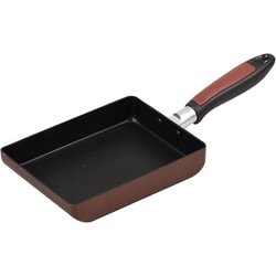 軽わざパン ふっ素加工IH対応玉子焼 13×18cm HB-3795