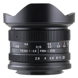 ヨドバシ.com - 七工匠 7artisans 7.5mm F2.8 75FXB BK [7.5mm F2.8