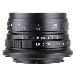 7artisans 25mm F1.8 25MB BK [25mm F1.8 キヤノンEF-Mマウント ブラック]