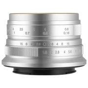 7artisans 25mm F1.8 25M43S SL [25mm F1.8 マイクロフォーサーズマウント シルバー]