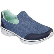 14937 NVAQ 22.0 [ウォーキングシューズ GO WALK 4- DIFFUSE レディース 22.0cm ネイビー/ブルー]