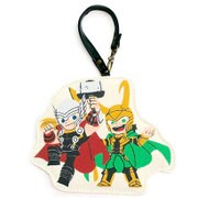 SPAP584 ダイカットパスケース MARVEL GuRiHiru Thor＆Loki [キャラクターグッズ]