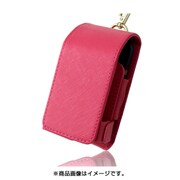iQOS牛革サフィアーノホルダータイプケース ピンク iqb7005 pink