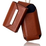 iQOS牛本革トゴレザーケース ブラウン iqb7002 brown