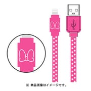 Lightning対応同期&充電ケーブル ディズニー ミニーマウス DN-527B