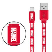 Lightning対応同期&充電ケーブル MARVEL ロゴ MV-116A