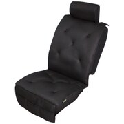 PK-4955 [収納ポケット付きダブルクッション ブラック]