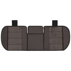 SF-1304 [ソフトレザー低反発 トリプルクッション 126×45cm ブラック/ブラック]
