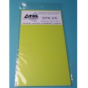 ATOCPS05 0.5mm プラ板 黄 180×100mm 2枚入り [プラモデル用品]
