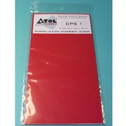 ATOCPS1 1.0mm プラ板 赤 180×100mm 2枚入り [プラモデル用品]