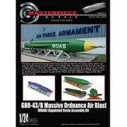 MSPMMBB0001 GBU-43/B MOAB 大規模爆風爆弾兵器 [1/24 未塗装レジンキット]