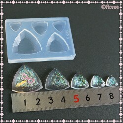 C-582 ビジュー トリリアント [フローレ ソフトモールド シリコン型シリーズ]