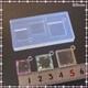 C-612 スクエアミール皿型 小 [フローレ ソフトモールド シリコン型シリーズ]
