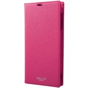 EURO Passione Book PU Leather Case [AQUOS R2 Pink]