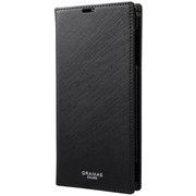 EURO Passione Book PU Leather Case [AQUOS R2 Black]