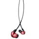 高遮音性イヤホン ユニバーサルケーブル＋Bluetoothケーブル レッド SE535LTD＋BT1-A