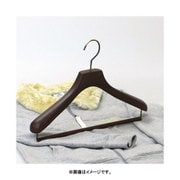 BS-15S [木製ハンガー アンティーク 38cm バー付]
