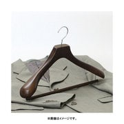 BS-30 [木製ハンガー ブラウン 42cm バー付]