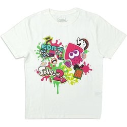 スプラトゥーン2 ハイカラストリートtシャツ wht mサイズ