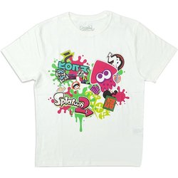 ヨドバシ Com ファインプラス スプラトゥーン2 ハイカラストリートtシャツ Wht Lサイズ キャラクターグッズ 通販 全品無料配達