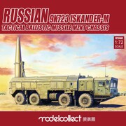 MODPP72002 ロシア軍 9K723 イスカンデルM 短距離弾道ミサイル w/MZKTシャシー [1/72 プラモデル 塗装済み組立キット]