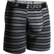 Swing Shift 6 BOXER BRIEF BLACK/GREY STRIPE (股下約15cm) Sサイズ