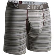 Swing Shift 6 BOXER BRIEF GREY/WHITE STRIPE (股下約15cm) Mサイズ