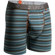 Swing Shift 6 BOXER BRIEF BLUE/ORANGE STRIPE (股下約15cm) Mサイズ