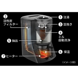 ヨドバシ.com - パナソニック Panasonic 全自動コーヒーメーカー 沸騰浄水コーヒーメーカー ブラック ミル付き NC-A57-K  通販【全品無料配達】