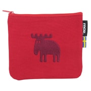 moz 帆布ポーチ ポケットティッシュ用 レッド