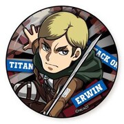 進撃の巨人 とびだすたいる！BIG缶バッジ エルヴィン [キャラクターグッズ 約76mm]