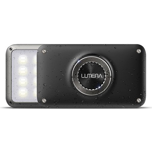 LUMENA ルーメナー2 大容量モバイルバッテリー機能付き LEDランタン メタルグレー [アウトドアランタン]