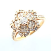 ジュエリー 28713640-K18PG さくらダイヤモンド K18PG リング S515236