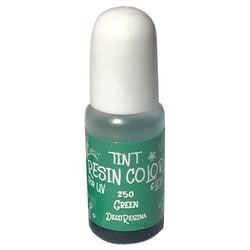 250 [透明レジンカラー グリーン 10ml]