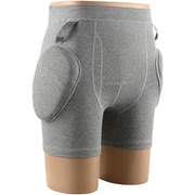 ラ・クッションパンツII 紳士用 グレー L 3905