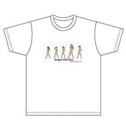 ひそねとまそたん Tシャツ ED場面写柄 ホワイト XLサイズ [キャラクターグッズ]