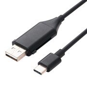 ホスト機能付き変形USBケーブル TYPE-C SMC-C02H/BK