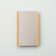 SLIDE Bamboo Card Case_Titanium SL-0303
