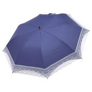 27304NV [ショートワイド傘 ハイレグレース 折りたたみ傘 晴雨兼用 55cm ネイビー]