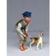 Man35113 村の子供と犬 [1/35 レジン製ミリタリーフィギュア]