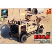 GHY72A02D M1240（M-ATV） MRAP w/M153 CROWSII 2キット [1/72 ミリタリーシリーズ プラモデル]