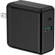 Powerdelivery & QC3.0対応USB急速充電器「世界超速デュアルチャージャー」ブラック JF-PEACE11K