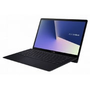 ZenBook S UX391UA/13.3型/i7-8550U/ DDR3 16GB/ 1TB PCIE SSD/ 802.11ac/ BT4.1/Windows 10 Pro 64bit/指紋認証センサ搭載/ASUS ミニ ドックと専用スリーブ付属/ディープダイブブルー UX391UA-8550