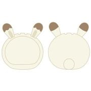 おまんじゅうにぎにぎマスコット きぐるみケース うさぎ ミルクティー [キャラクターグッズ]