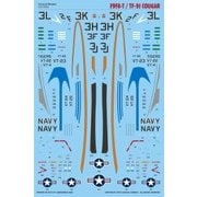 CD72059 アメリカ海軍 F9F8-T / TF-9J 用デカール [1/72 プラモデル用デカール]