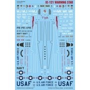 CD144010 アメリカ軍 EC-121 ウォーニングスター用デカール [1/144 プラモデル用デカール]
