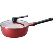 マリエル スーパーマルチクックパン レッド 24cm ND-4707